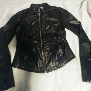 Faux Leather Jacket